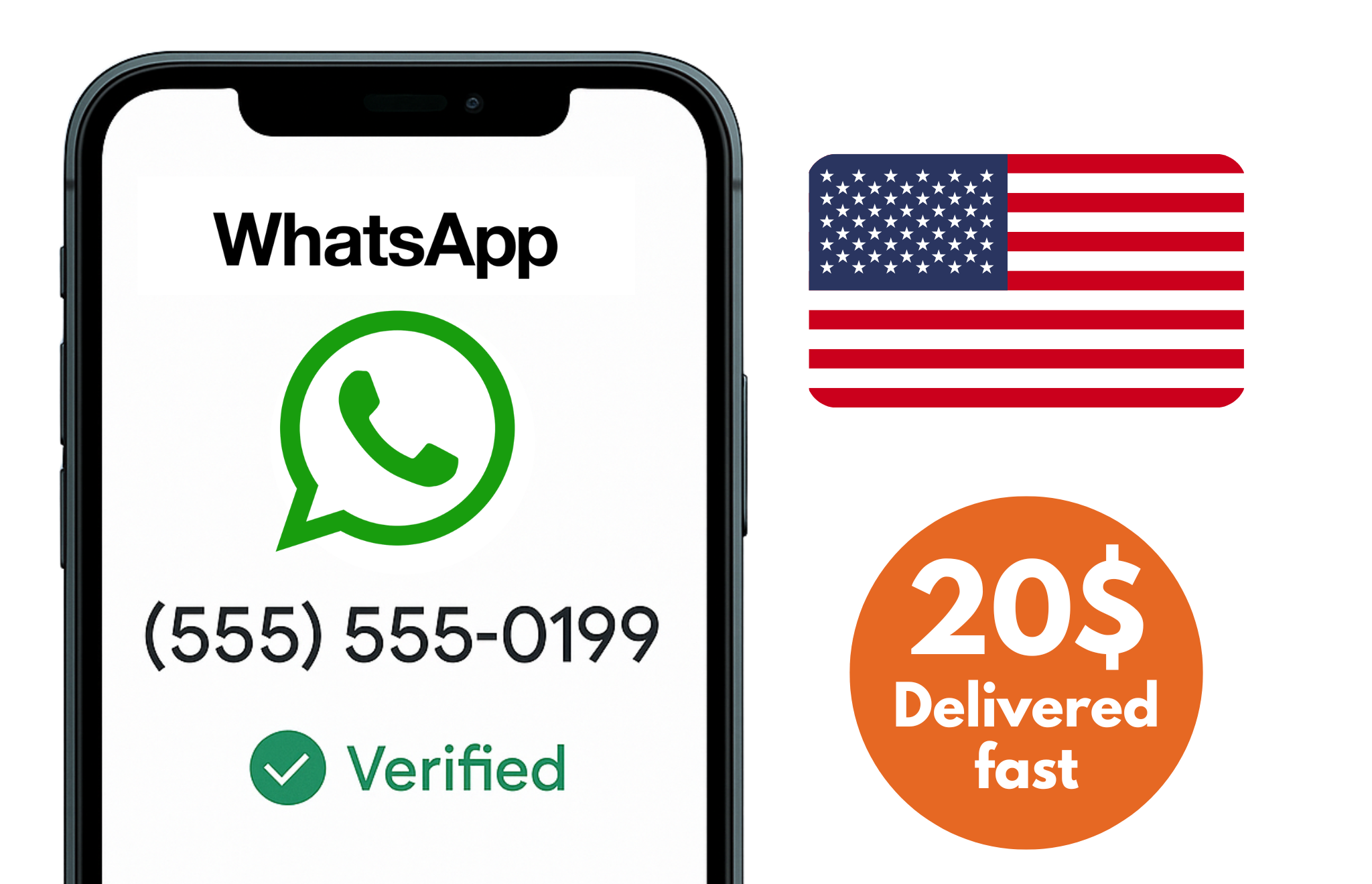 US WA account – American Phone number